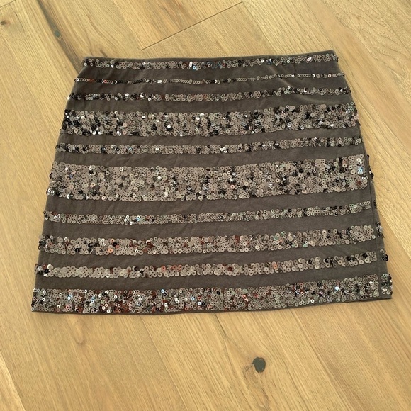 Express Womens Sequin Mini Skirt Size Medium - Picture 2 of 6